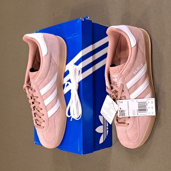 adidas Shoes - Adidas Gazell Indoor Sneaker - Color: Clay / White - Size: Women 9.5